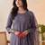 Women Floral Embroidered Regular Thread Work Kurta with Trousers & With Dupatta