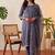 Women Floral Embroidered Regular Thread Work Kurta with Trousers & With Dupatta