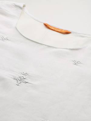 Ethnic Motifs Embroidered Kurta with Trousers & With Dupatta 2