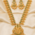 Green peacock temple jewellery