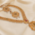 Multicolor uncuts bridal jewelry