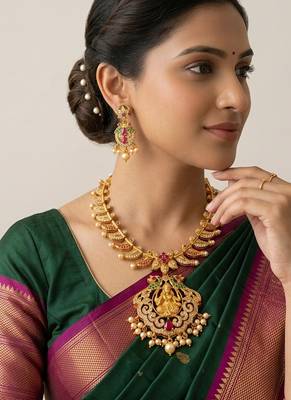 Multicolor ruby temple jewellery 4