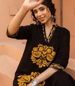 Women Ethnic Motifs Printed Regular Kurta with Palazzos