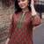 Women Ethnic Motifs Printed Regular Thread Work Pure Cotton Kurta with Trousers