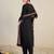 Women Yoke Design Embroidered Cotton Kurta with Trousers & Dupatta