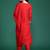 Ethnic Motifs Embroidered Sequinned Kurta with Trousers & With Dupatta