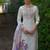 Women Ethnic Motifs Embroidered Regular Thread Work Pure Cotton Kurta with Trousers & With Dupatta