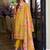 Women Floral Embroidered Regular Thread Work Kurta with Trousers & With Dupatta