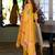 Women Floral Embroidered Regular Thread Work Kurta with Trousers & With Dupatta