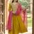 Women Ethnic Motifs Embroidered Panelled Thread Work Kurta with Trousers & With Dupatta