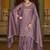 Women Ethnic Motifs Embroidered Regular Sequinned Kurta with Sharara & With Dupatta