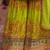 Floral Embroidered Sequinned Chinon Straight Kurta With Sharara & Dupatta