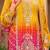 Floral Embroidered Zari Straight Kurta With Palazzos And Dupatta