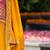 Floral Embroidered Zari Straight Kurta With Palazzos And Dupatta
