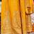 Floral Embroidered Zari Straight Kurta With Palazzos And Dupatta