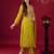 Women Floral Embroidered Regular Beads and Stones Kurta with Trousers & With Dupatta