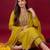 Women Floral Embroidered Regular Beads and Stones Kurta with Trousers & With Dupatta