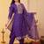 Women Ethnic Motifs Regular Kurta with Trousers & With Dupatta