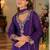 Women Ethnic Motifs Embroidered Empire Thread Work Kurta with Sharara & With Dupatta