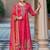 Women Ethnic Motifs Embroidered Panelled Sequinned Kurta with Trousers & With Dupatta