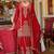 Women Ethnic Motifs Embroidered Mirror Work Kurta with Palazzos & Dupatta