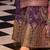 Floral Embroidered Sequinned Straight Kurta With Palazzos & Dupatta
