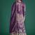 Ethnic Motifs Embroidered Sequinned Kurta with Palazzos & Dupatta