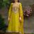 Women Floral Embroidered Regular Thread Work Kurta with Trousers & With Dupatta