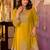 Women Ethnic Motifs Embroidered Regular Sequinned Kurta with Sharara & With Dupatta