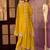 Women Ethnic Motifs Embroidered Regular Sequinned Kurta with Sharara & With Dupatta