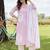 Women Striped Regular Linen Kurta with Trousers & With Dupatta