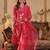 Women Floral Embroidered Regular Thread Work Kurta with Trousers & With Dupatta