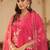Women Floral Embroidered Regular Thread Work Kurta with Trousers & With Dupatta