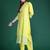 Ethnic Motifs Printed Beads & Stones Pure Cotton Kurta Set