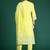 Ethnic Motifs Printed Beads & Stones Pure Cotton Kurta Set