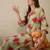 Women Floral Printed Regular Pure Cotton Kurta with Trousers