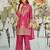 Women Ethnic Motifs Embroidered Regular Sequinned Kurta with Palazzos & With Dupatta
