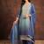 Women Ombre Dyed Regular Thread Work Kurta with Trousers & With Dupatta