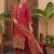 Women Ethnic Motifs Embroidered Regular Gotta Patti Kurta with Trousers & With Dupatta