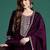 Women Ethnic Motifs Embroidered Regular Kurta with Trousers & With Dupatta