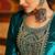 Women Ethnic Motifs Embroidered Regular Sequinned Velvet Kurta with Trousers & With Dupatta