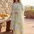 Women Floral Printed Empire Pure Cotton Kurta with Trousers & With Dupatta