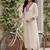 Women Embroidered Regular Thread Work Liva Kurta with Trousers