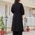 Women Animal Embroidered Regular Thread Work Pure Cotton Kurta with Palazzos