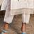 Floral Embroidered Pure Cotton Straight Kurta With Trousers & Dupatta