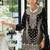Women Ethnic Motifs Embroidered Regular Thread Work Kurta with Sharara & With Dupatta