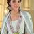 Ethnic Motifs Printed Panelled Pure Cotton Kurta with Trousers & With Dupatta