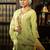 Floral Printed Thread Work Straight Kurta With Trousers & With Dupatta