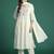 Indo EraFloral Embroidered Pure Cotton Kurta with Trousers & Dupatta