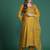 Floral Embroidered Thread Work Kurta with Trousers & With Dupatta